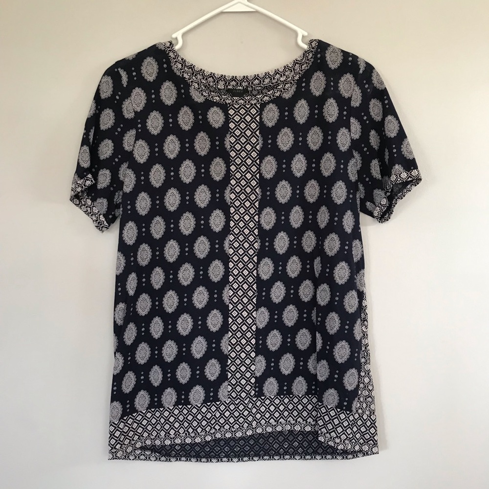 J. Crew boho tee
